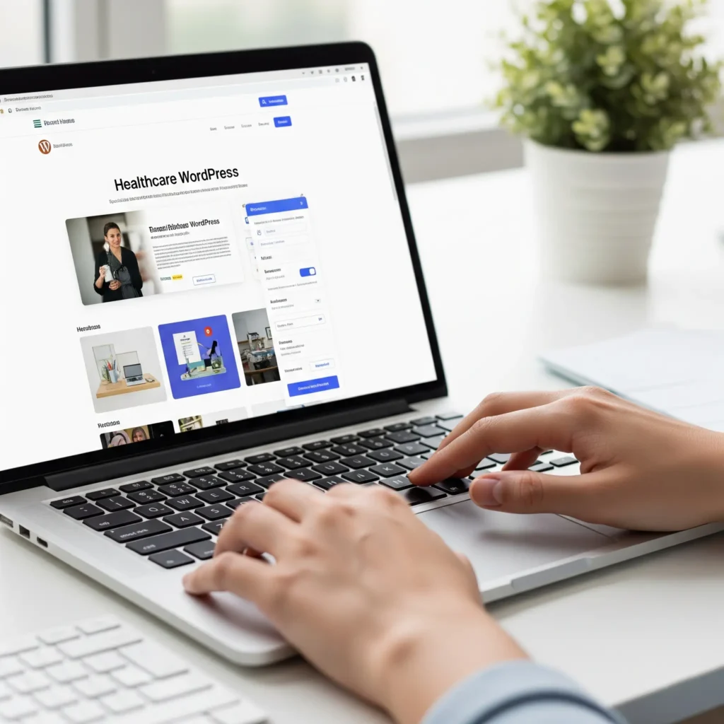 install healthcare website templates